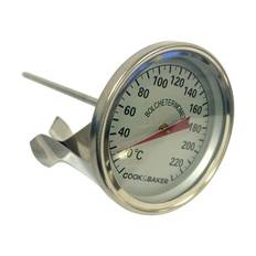 Cook & Baker Bolsjetermometer - 15 cm - Stål - Sølvfarvet