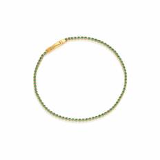ELLERA Armbånd Grön zirkonia Guld