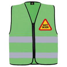 Shit Skier | Reflexväst - Neongrön - 5XL