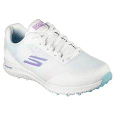 Skechers Ladies GO GOLF Max 2 Splash Waterproof Shoe in White - UK 6.5