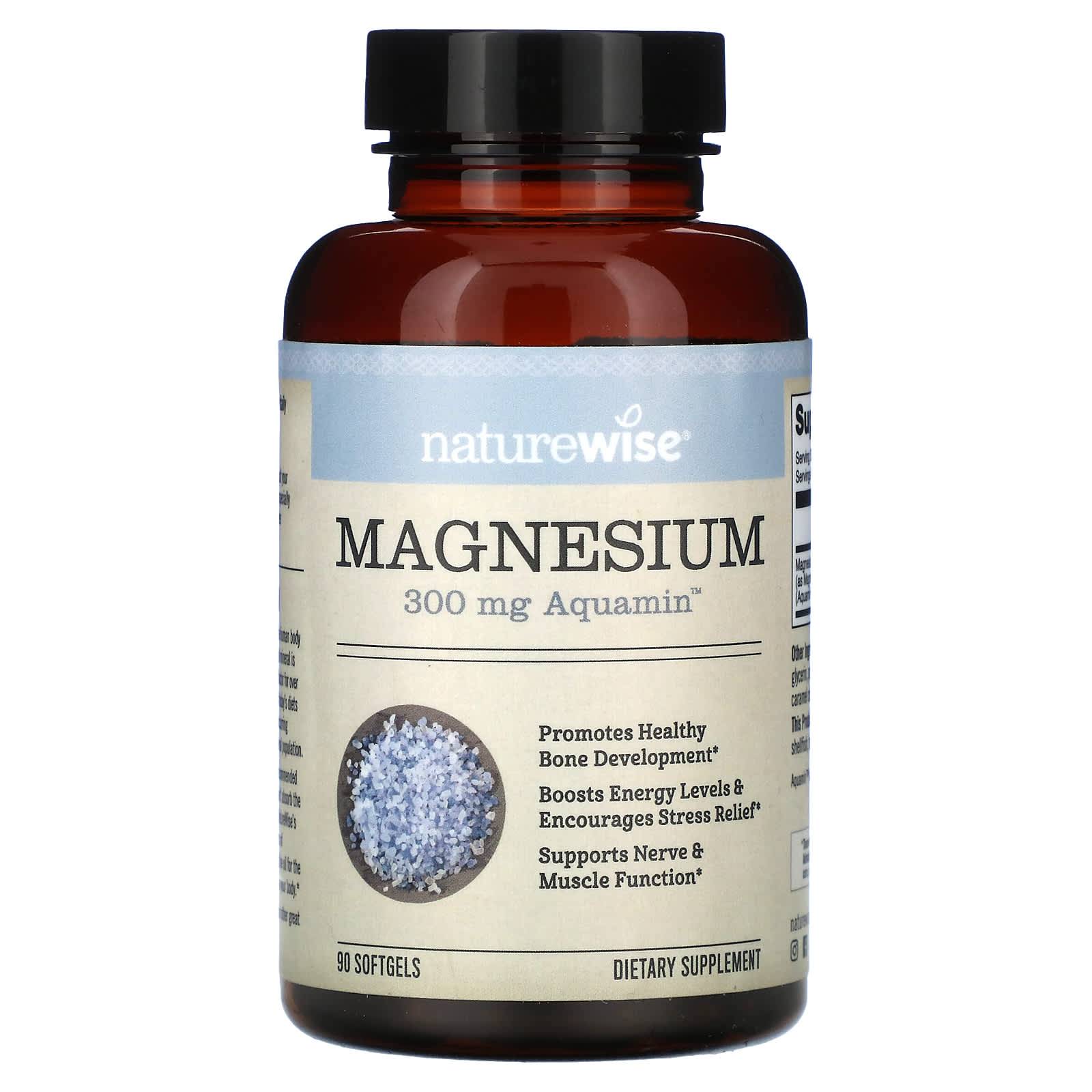 Magnesium, 300Mg, 90 Softgels (100Mg per softgel)