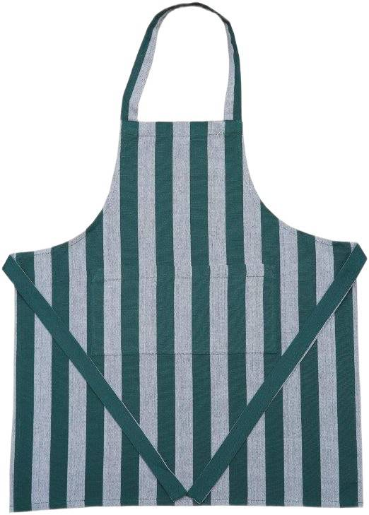Magasin Children Förkläde 52x64 cm Birk Randig Dark Green Förkläden - Stripe Dark Green (52x64 cm)