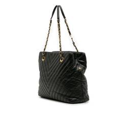 Chanel Vintage Tote Stl. - Totebags Från Magasin - Black (L 26cm x W 33.50cm x D 11.50cm)