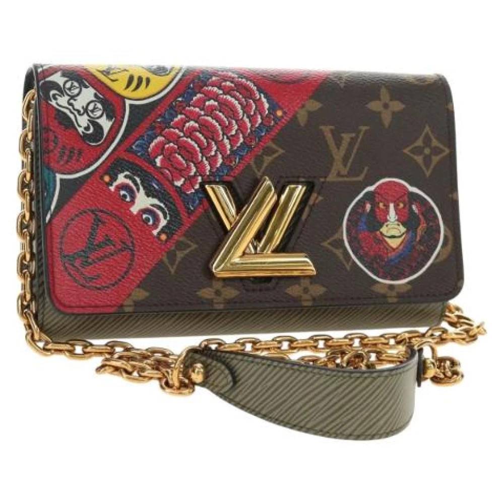 Louis Vuitton Vintage Pre-owned Kabuki Twist Skuldertaske - Vintage - Dame - Brun - ONE SIZE - Uld