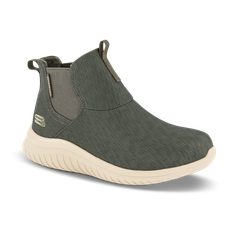 Skechers Kort damestøvle Oliven 167801 - 39