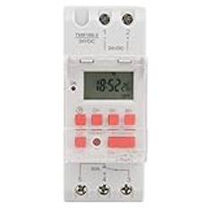 DC 24V 30A Weekly 12 24hrs Timer Switch LCD On Off Control Programmable Time Relay