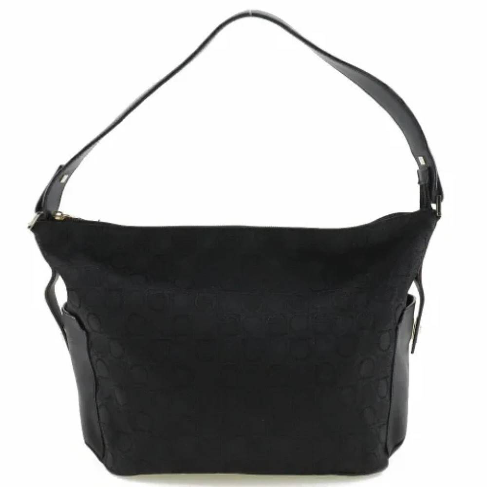 Salvatore Ferragamo Pre-owned - Pre-owned Tyg axelremsvskor Vintage - Dam - ONE Size -