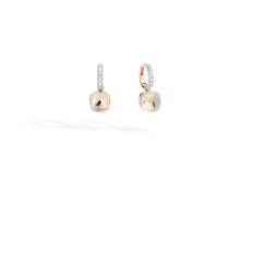 Pomellato, Accessoarer, Dam, ONE Size, Nudo Classic Diamantörhängen - yellow (ONE SIZE)