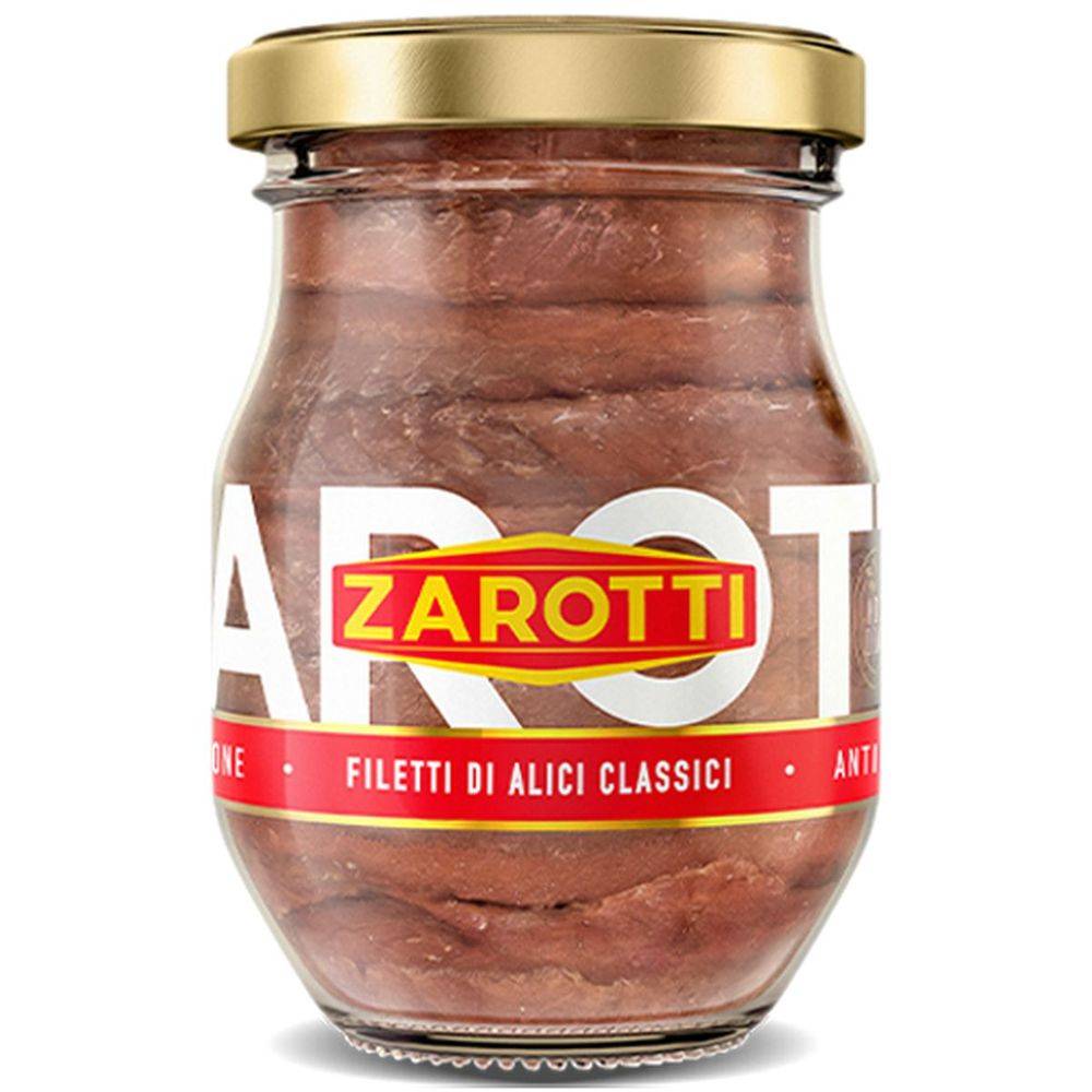 Zarotti, Ansjoser i Olivenolie 90g..