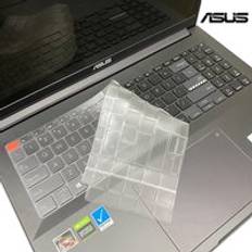 15.6 tum tpu laptop tangentbordsfodral för asus vivobook pro 15 oled k3500 m3500 transparent hudskyddsfodral