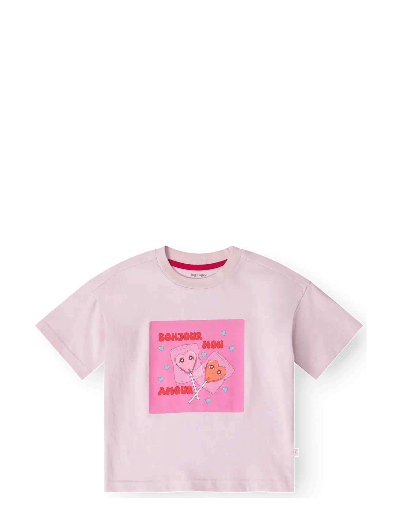 That's Mine Vilde Oversized T-Shirt - Pink - 80