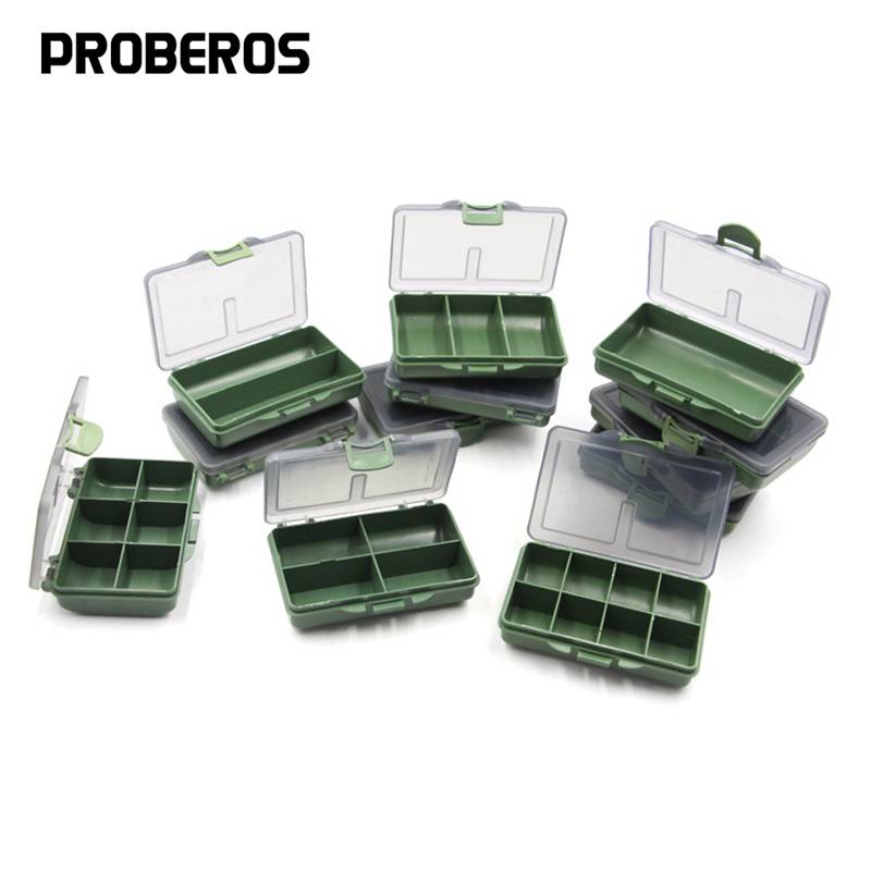 PRO BEROS Compartments Fishing Tackle Boxes Bait Outdoor Lure Hook Accessories Box Storage Multi Functional Organization Boxes