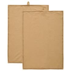 Decotique Sienna Viskestykke 50x70 Cm 2-pak - Viskestykker Bomuld Beige - 421689