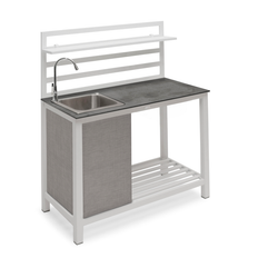 Utekök Åminne Aluminium med Diskho Hillerstorp