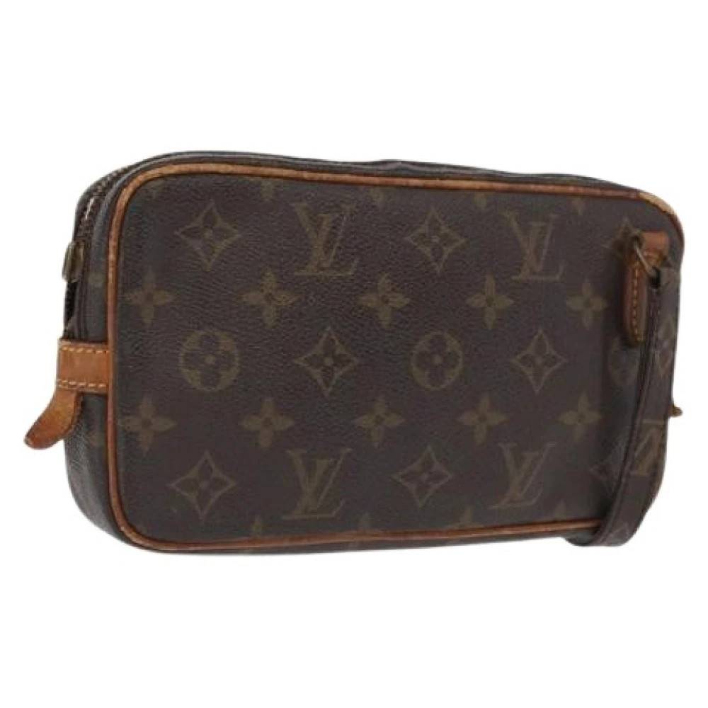 Louis Vuitton Vintage Pre-owned Canvas Cross Body Taske - Vintage - Dame - Brun - ONE SIZE -