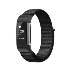 Fitbit Charge 3/4 Rem i Sort - Casa