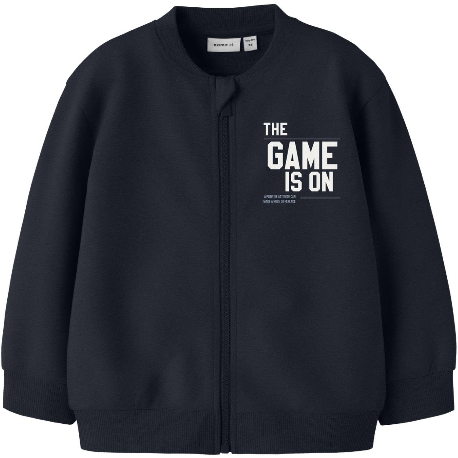 Name It Navy Blazer Nmmdalm Ls Nreg Sweat Card Unb.