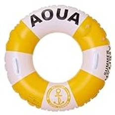 Vuxen Pool Flotter, Simrör Ringar - Pool Flytande Badring med Handtag - Poolrör, British Design Flytande Badring