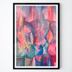 Abstrakt Poster: Drömmar i färg av Josefine Rosendahl