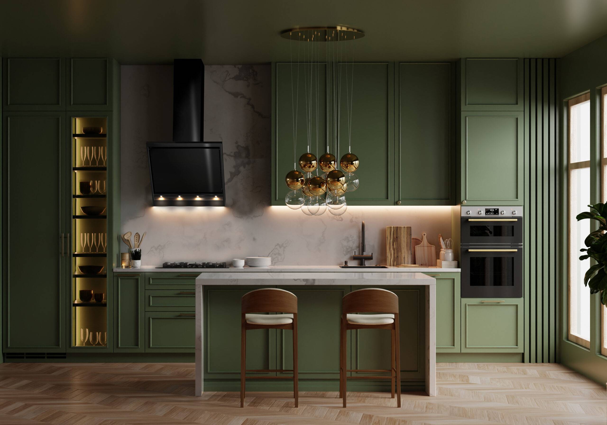 Miami Svart Glas