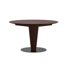 Stressless® Bordeaux rundt søjlespisebord inkl. tillægsplade (Ø125 x H74 cm, Valnødbejdset)