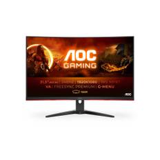 AOC G2 C32G2ZE/BK computerskærm 80 cm (31.5") 1920 x 1080 pixel Fuld HD LED Sort, Rød