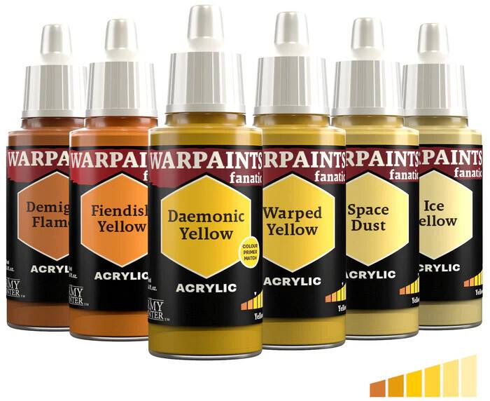 Flexible Triad Yellows Army Painter Warpaints Fanatic