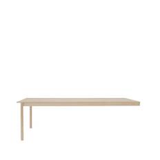 Muuto Linear System End Module bord Oak veener-Oak 240x142 cm - Beige