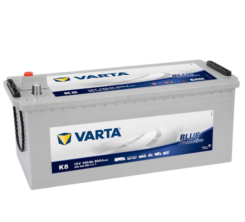 Varta Promotive Blue K8 140 Ah CCA 800 A (EN)