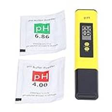 Digital PH-mätare, 0,01pH Noggrannhet Vattentestare PH-testpenna för Dricksvatten, Pool, Akvarium, Fisk, Hydrokultur