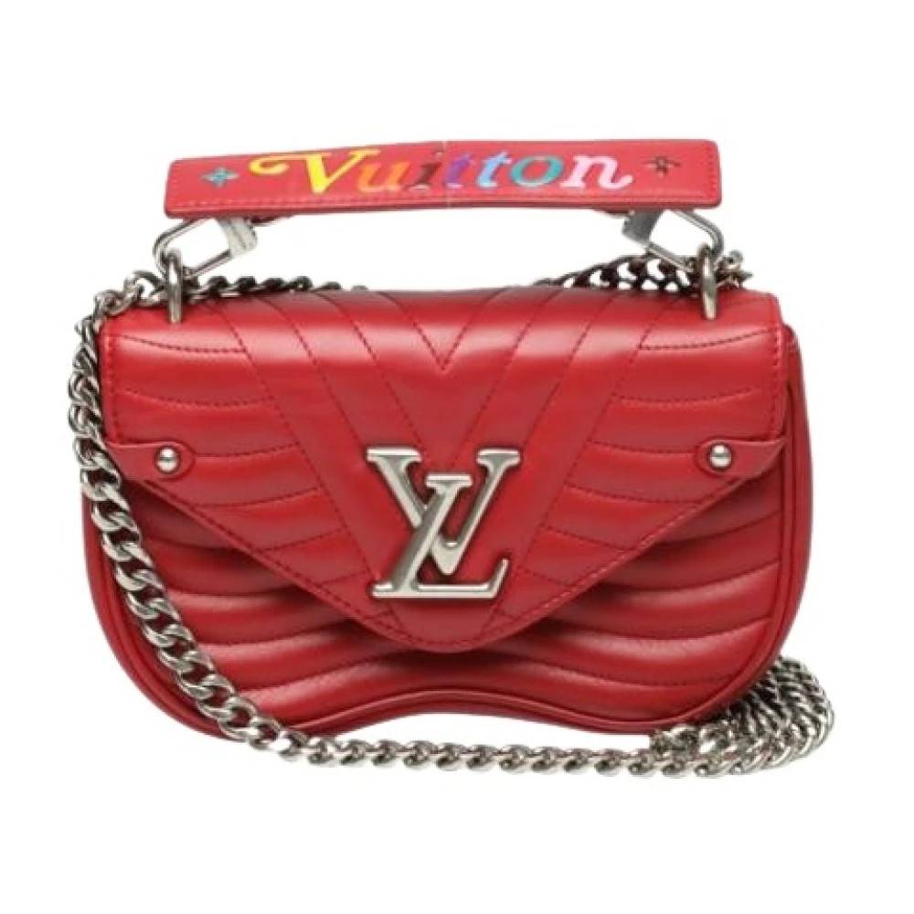 Louis Vuitton Vintage Pre-owned Læder Crossbody Taske - Vintage - Dame - Rød - ONE SIZE - Læder