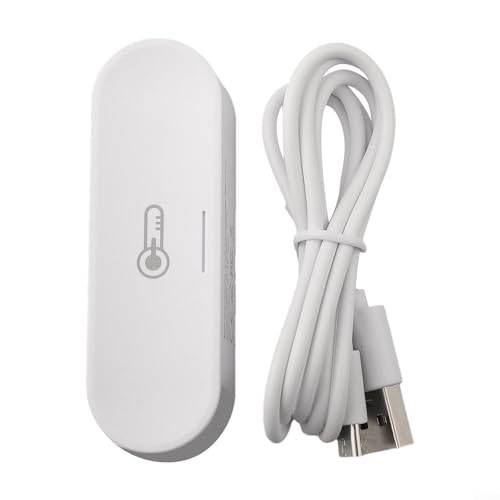 ComfyHarbor Smart temperatur fuktighet Senso, WiFi hygrometer termometer sensor, smart termometer hygrometer, temperatur- och fuktighetsdetektor
