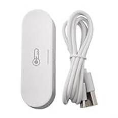 ComfyHarbor Smart temperatur fuktighet Senso, WiFi hygrometer termometer sensor, smart termometer hygrometer, temperatur- och fuktighetsdetektor