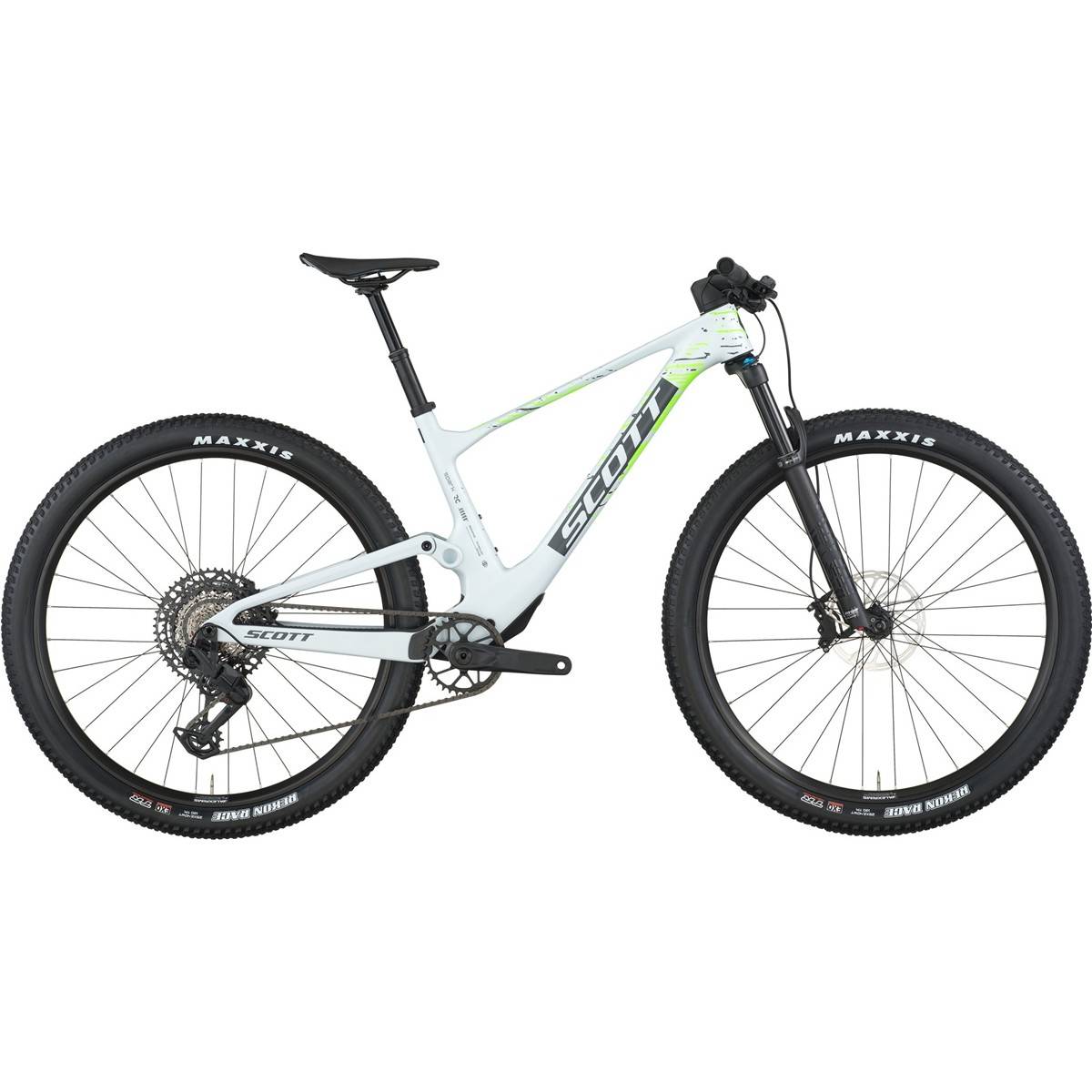 Heldämpad MTB Scott Spark RC Comp Cumulus White M 2026