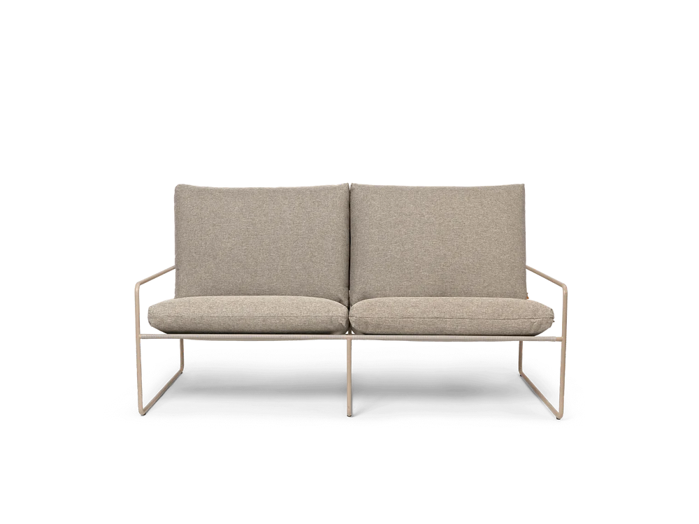 Desert 2-Seater fra Ferm Living Cashmere - Dolce - Dark Sand - Jacobsen Plus