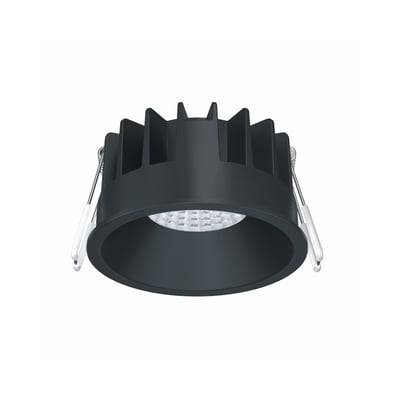 D7 LED indbygningsspot, 7W, DimTone, 630Lm, Ra98, sort