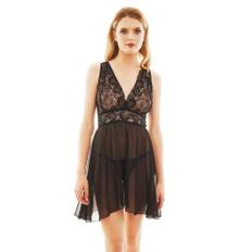Anais Margaritha Chemise Black XXL/XXXL