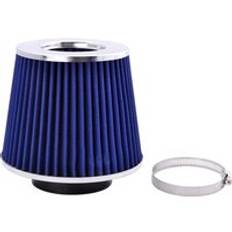Espeeder universal bil luftfilter 3 tum kall luft intag kompressor för 76mm oljeslangar kit - Blå