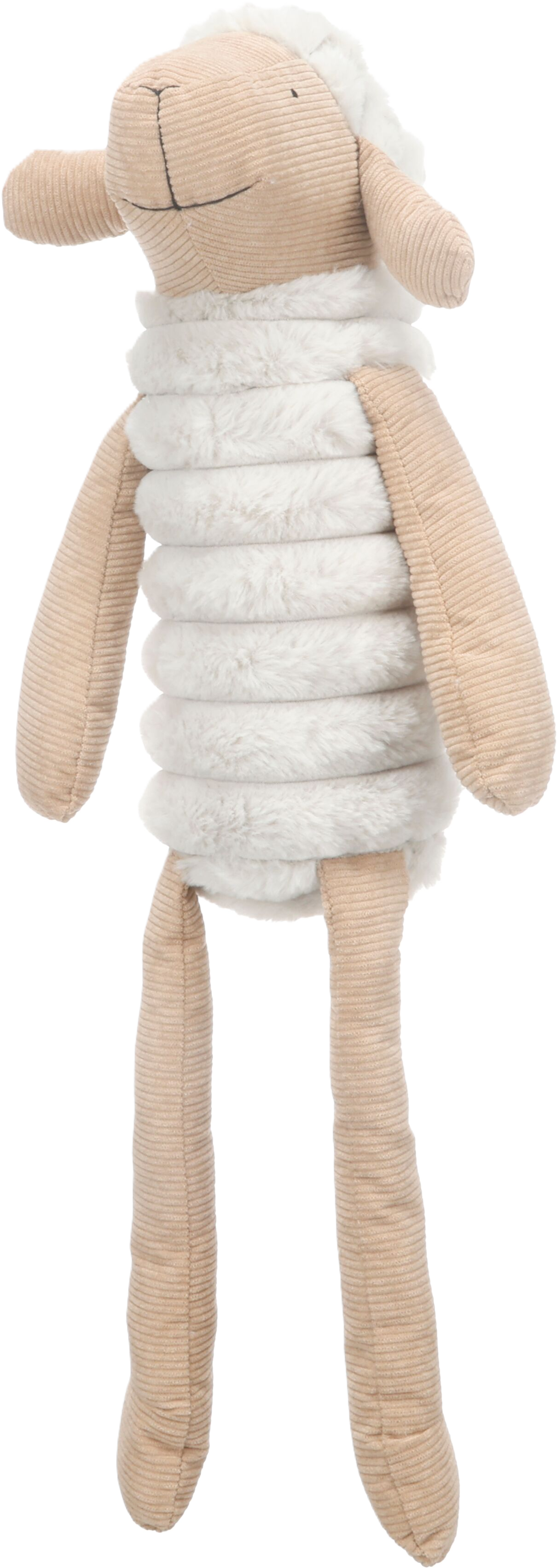 Flamingo Flamingo Hundleksak Ribola Sheep sitting Beige S, 19 x 15,5 x 49 cm