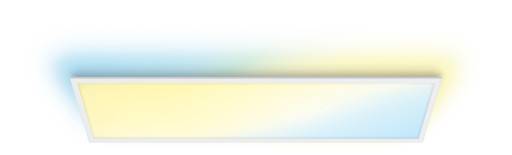 Wiz Superslim panel, justerbar vit, vit, 120x30 cm