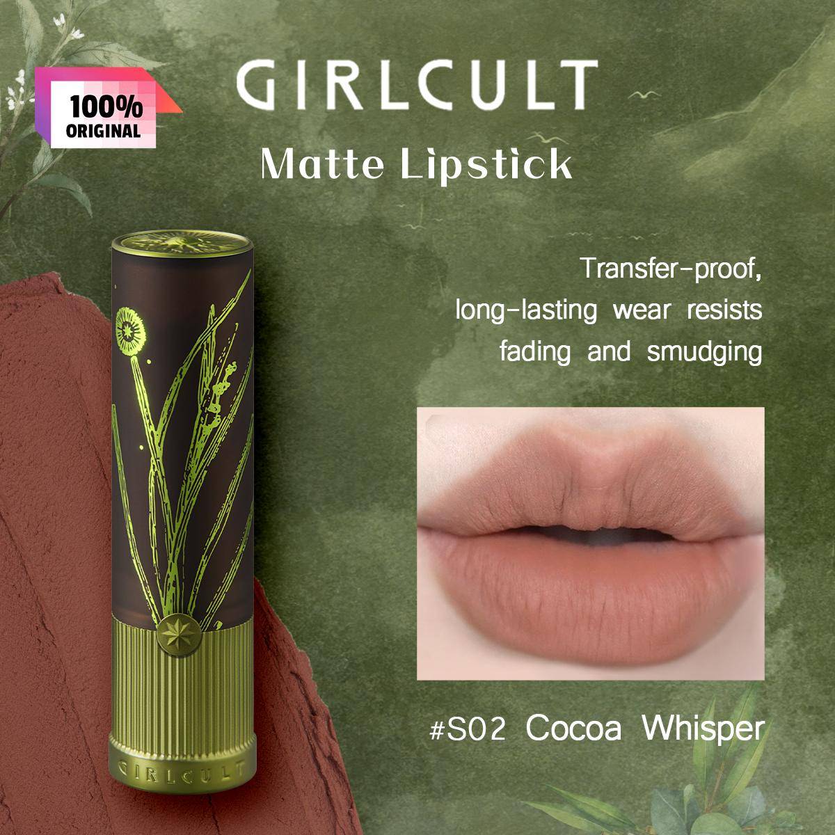 Girlcult Matt Läppstift 3,5g/0,12oz (7 färgalternativ)