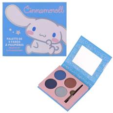 Cinnamoroll Make Up Palett med 4 Ögonskuggor + Borste och Spegel