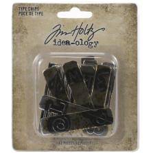 Tim Holtz Idea-Ology 42/Pkg - Type Chips