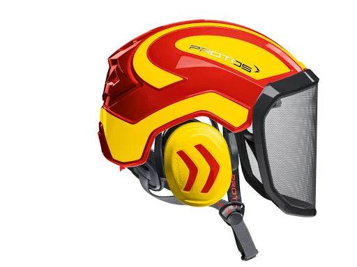 Protos Integral Arborist - Red/Neon Yellow