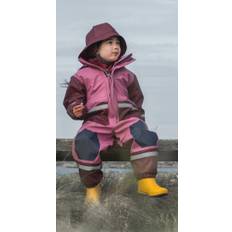 Didriksons Boardman Fodrat Regnställ, Heather Pink, 90