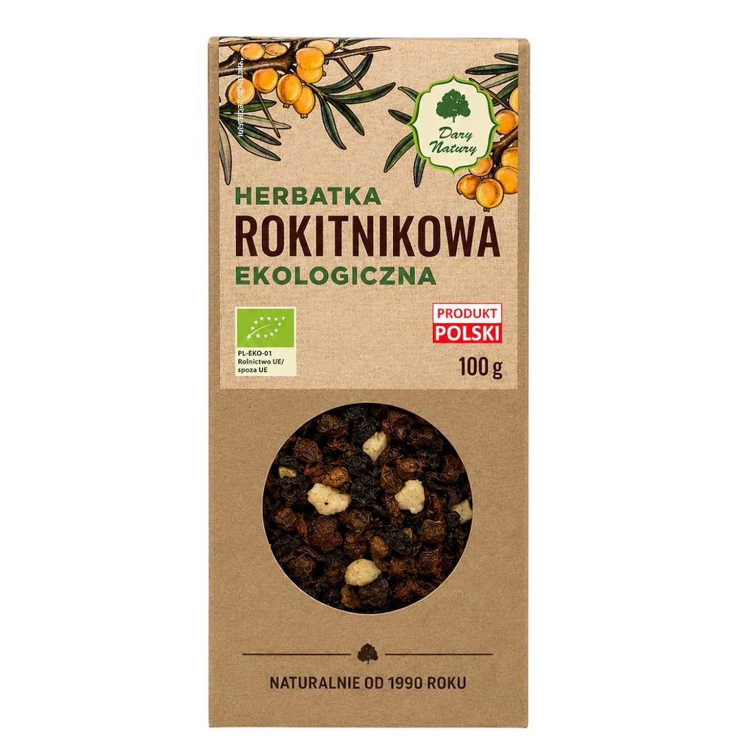 Dary Natury - Sea Buckthorn Tea Organic - 100g - 100g