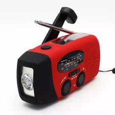 Vevradio Med Solcell Och Powerbank