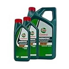 2 x 1 L + 5 L = 7 liter Castrol Magnatec 5W-40 C3 motorolja inkl. Castrol oljebyte släp