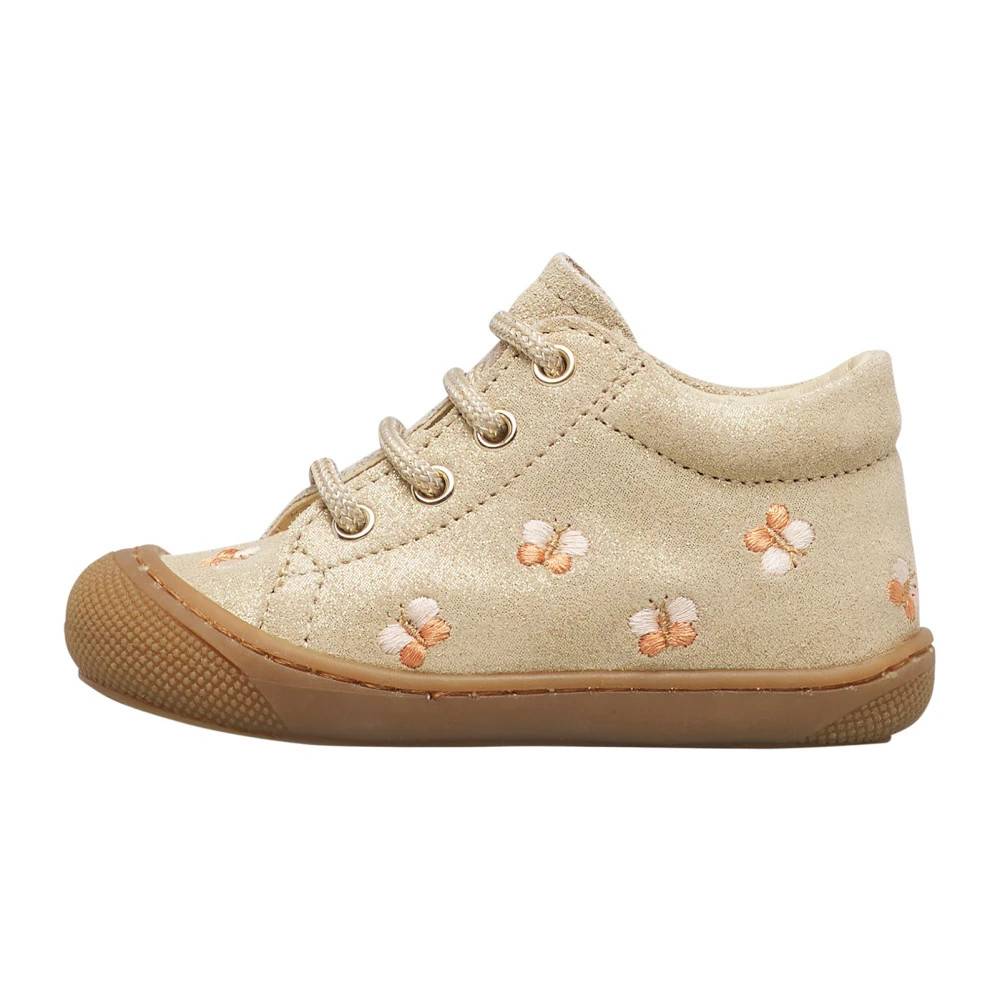 Naturino Cocoon Embr. Butterfly - Kids - Dame - Beige - 24 EU - Uld