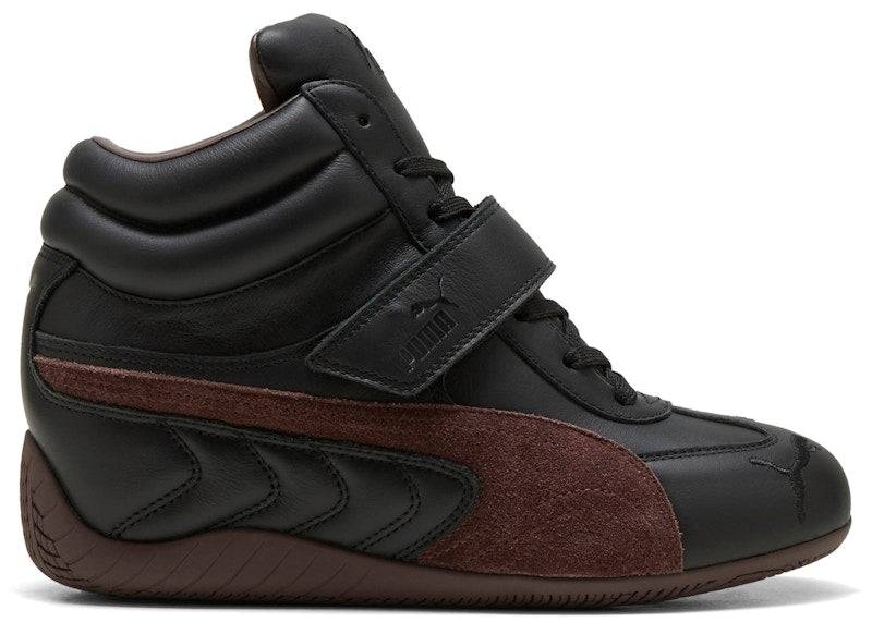 Puma Speedcat Wedge Black Chocolate Brown (Women's) - 35 / Standard